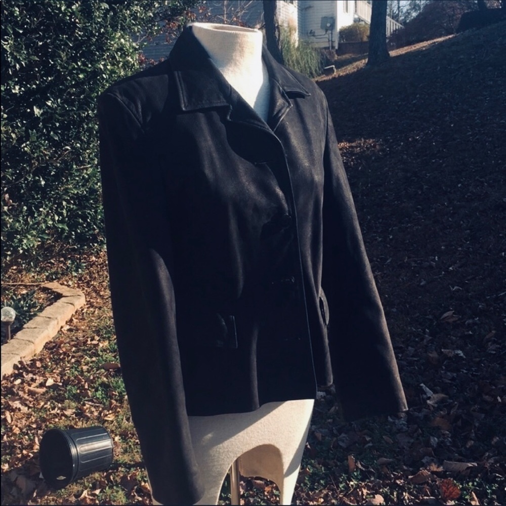 Lamon - nuytens matte leather jacket